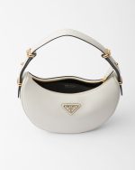 Prada Arqué Small Leather Shoulder Bag - Image 5